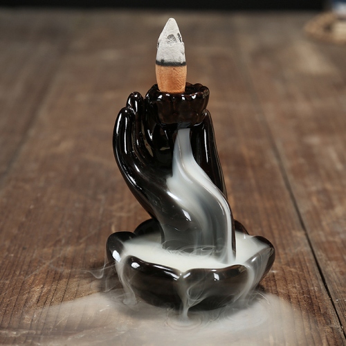 FONTÁNA NA VONNÉ FRANTIŠKY - DESING RUKY S TULIPÁNEM - TEKOUCÍ DÝM 