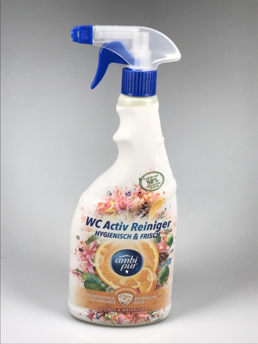 AMBI PUR WC ČISTIČ V ROZPRAŠOVAČI S VŮNI CITRUSU A LEKNÍNU (750ML)