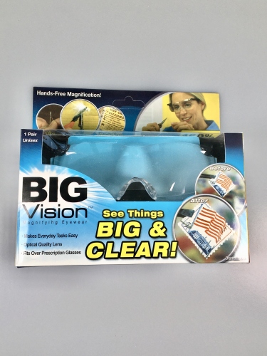 ZVĚTŠOVACÍ BRÝLE BIG VISION - ZVĚTŠENÍ 160%