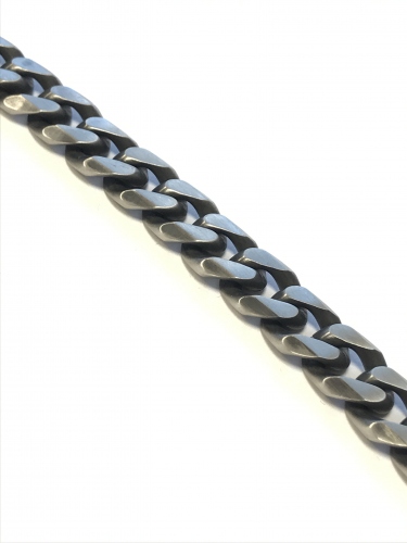 PÁNSKÝ MASIVNÍ NÁRAMEK VZORU PANCER (21CM)